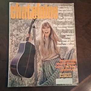 Sep 1969! Chatelaine Magazine Joni Mitchell, Lightfoot, Cohen, Neil Young,